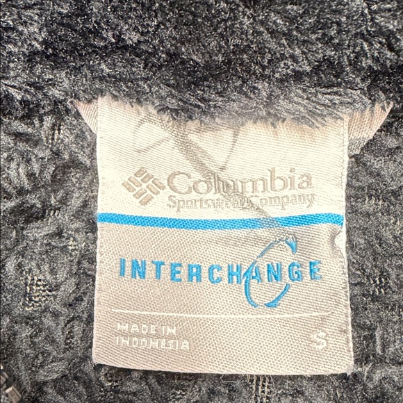 Columbia Bugaboo II Fleece Interchange 3-in-1 Jacket Black Sz S - Picture 2 of 16